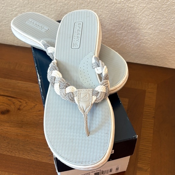 Sperry Women's Braided Strap Sandals - gray - Picture 1 of 2